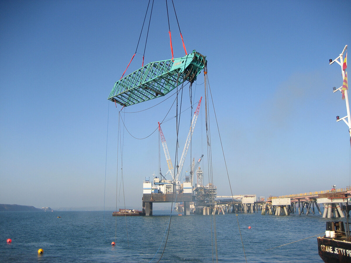 Jack-Up Barge Salvage